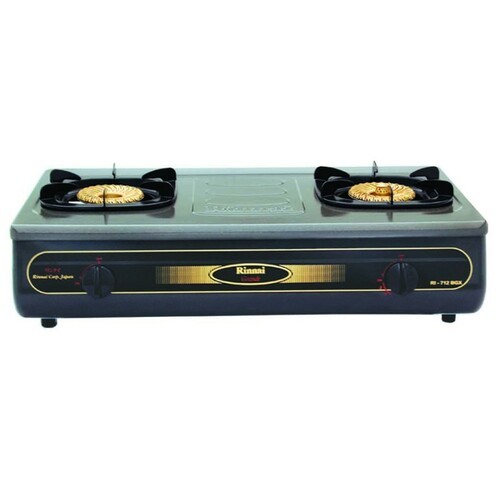 RI 712 BGX Kompor Gas RINNAI  2 Tungku Api Tornado