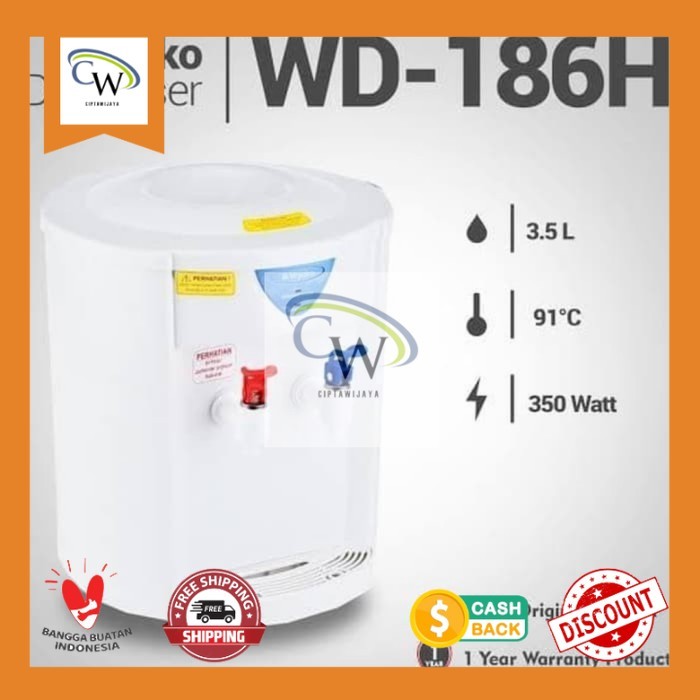 Dispenser Miyako WD 186 H/ Dispenser Miyako Bulat WD 186 H original