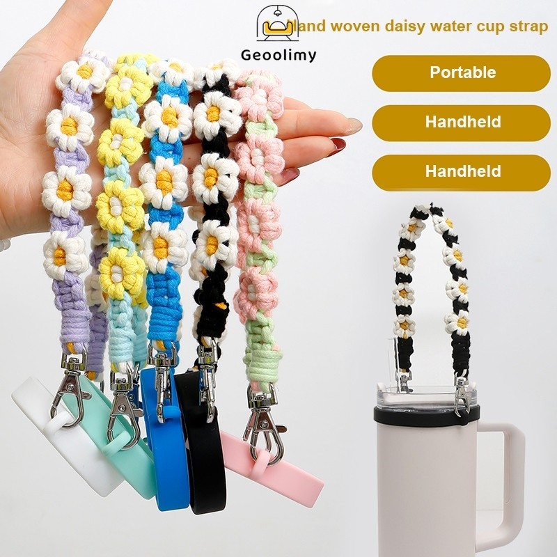 Macrame Bottle Strap / Tas Tumbler Macrame / Macrame Tumbler Holder / Geoolimy