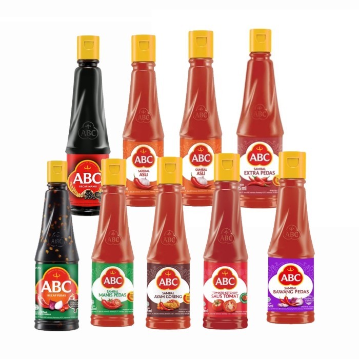 

Aneka ABC kecap sambal tomat botol 130ml 135ml