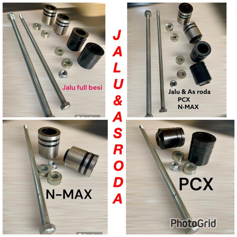 Jalu Dan As Roda Pcx | Jalu Dan As Roda Nmax | As Roda Depan Pcx New Old | As Roda Depn N-Max New Ol