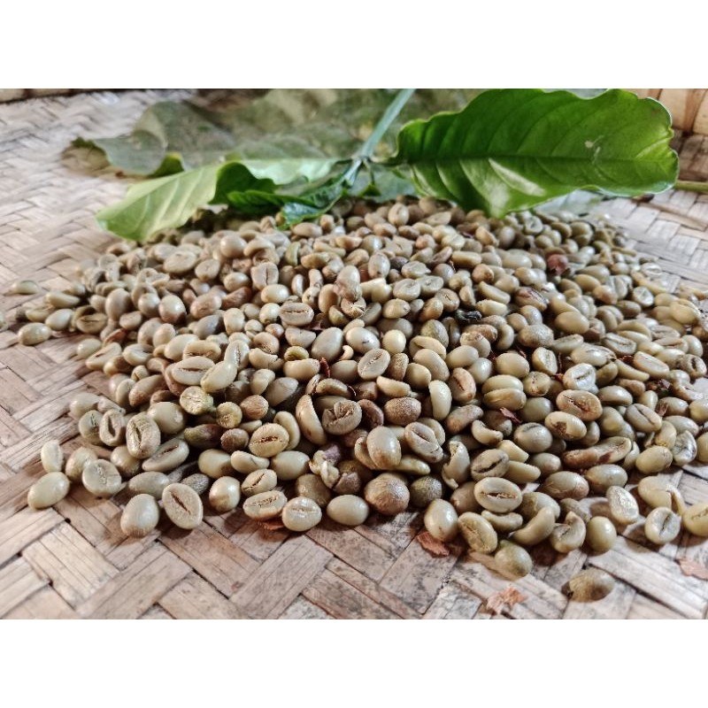 

biji kopi robusta green bean asli Temanggung 1kg