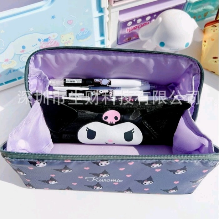 

New Collection Tempat pensil kuromi kotak pensil kuromi besar pencil case kuromi