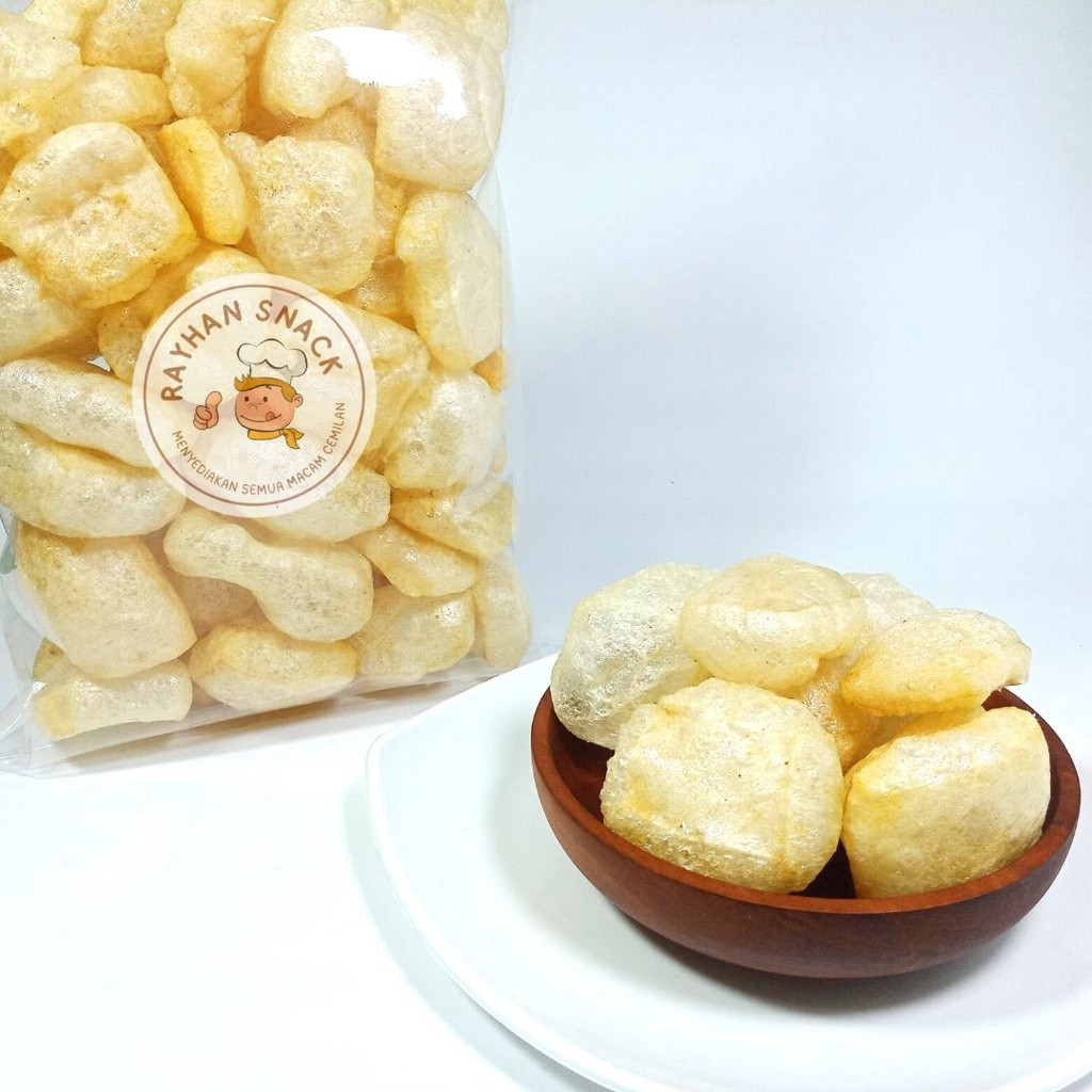 

Kerupuk Kulit Sapi Asli Dorokdok Viral Enak Murah isi 85gr