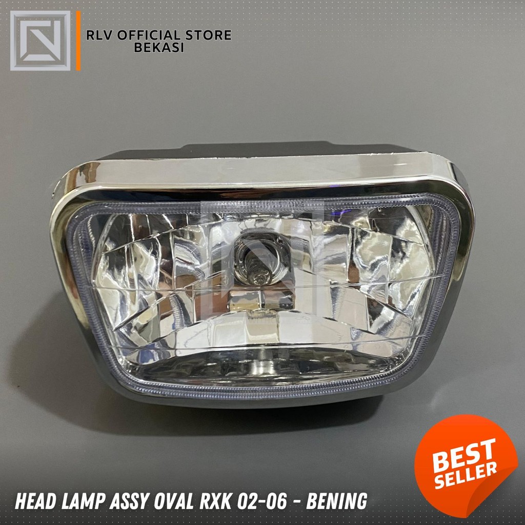 Lampu depan rx king new reflektor rx king new oval