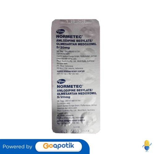 Normetec 5/20 Mg Strip 10 Tablet