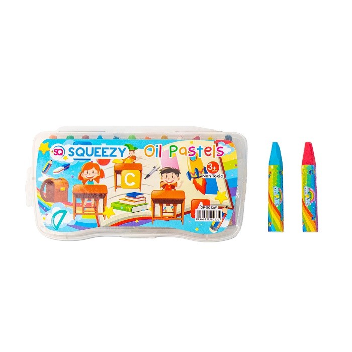 

Squeezy Crayon / Krayon 12 Warna OP-SQ12W