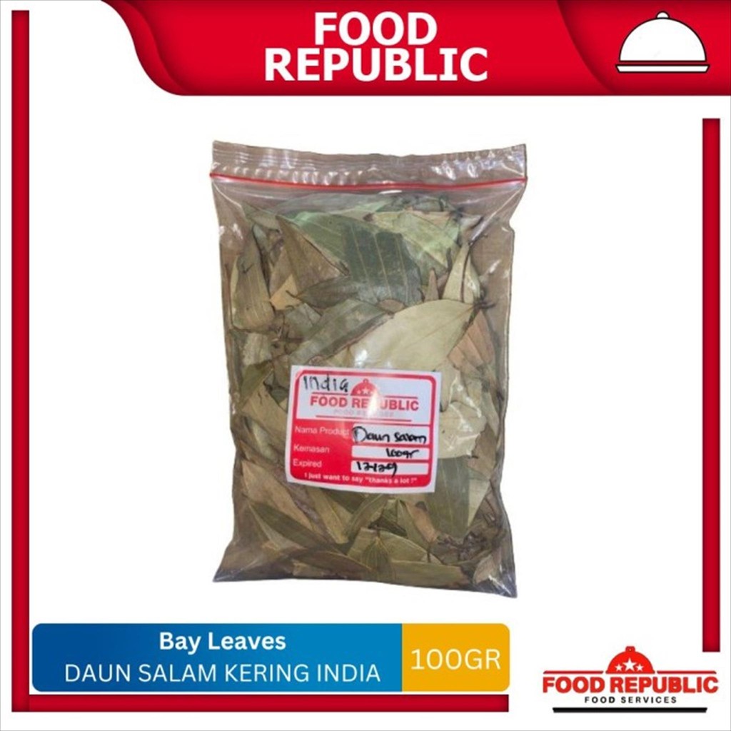

Bay Leaves / Dry Bay Leaves / Daun Salam Kering 100 GR Import INDIA