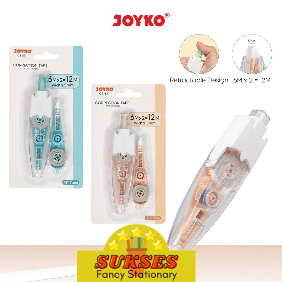 

Correction Tape Joyko CT-571 ( 1 Pcs )