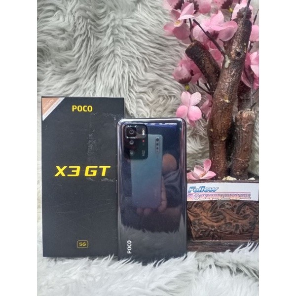 Xiaomi Poco X3 GT 5G Ram 8/128GB | Ram 8/256GB Second Bekas Original Bergaransi Extam