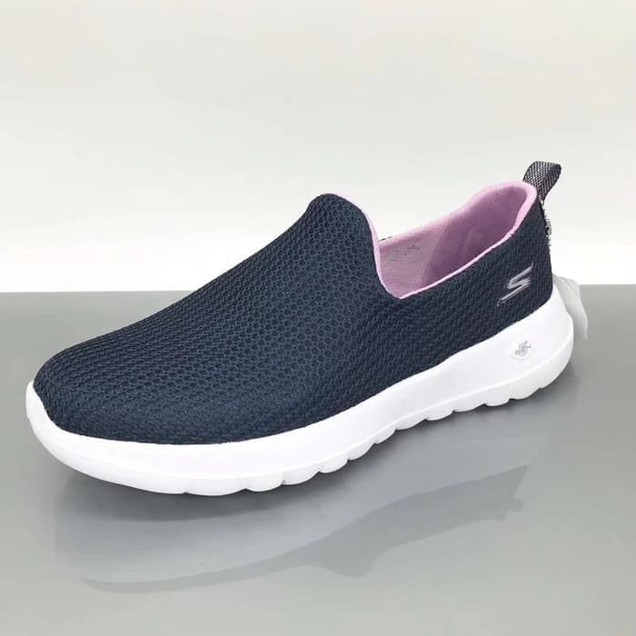 PROMO - SEPATU SKECHERS WANITA / SKECHER / SKETCHERS GOWALK JOY CENTERPIECE - Biru, 37