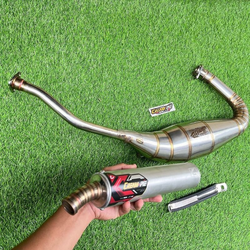 Knalpot Creampie Jogja C7 Ninja R SS RR ZZ1 Cobra Original Racing jogja Asli