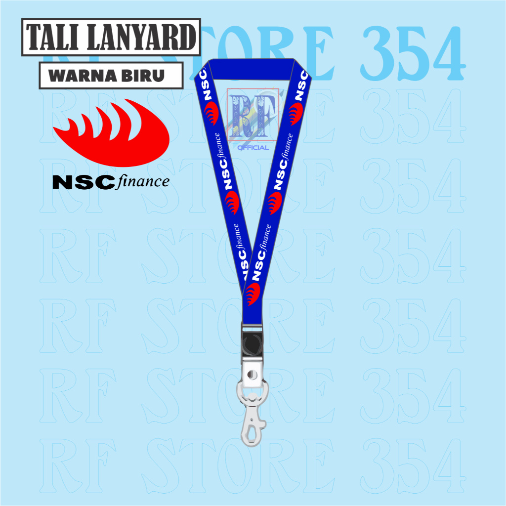 

TALI LANYARD NSC FINANCE - LOGO NSC FINANCE / Nusa Surya Ciptadana - TALI ID CARD GANTUNGAN KUNCI GANTUNGAN FLASHDISK GANTUNGAN NAMETAG TALI LANYARD BEST SELLER COD