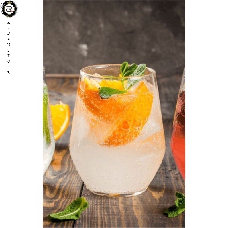 GELAS KACA BENING CITINOVA FLORIDA 430ML GELAS ESTETIK CAFE