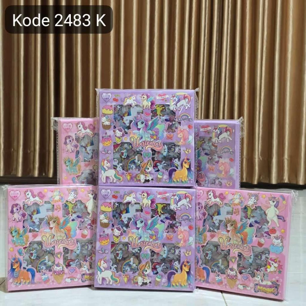 

ACEH.SDM 111638 Sticker Karakter LITTLE PONY / Sticker Waterproof Mobile Legends Isi 50 lembar Viral