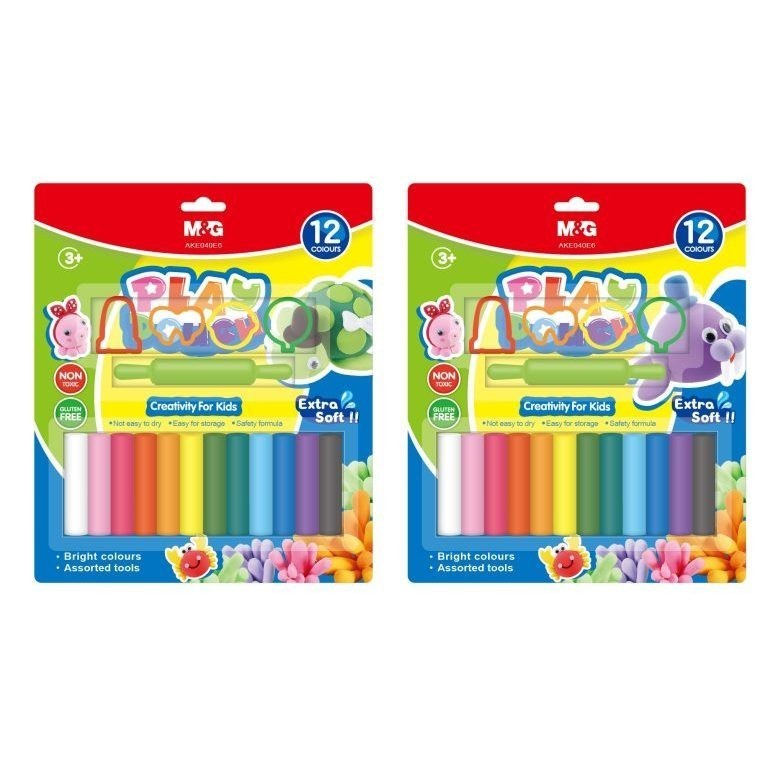 

Play Dough M&G #AKE040E3 #AKE040E6 #AKE04468 Mainan Edukatif Anak Plastisin All Varian- SHAGB
