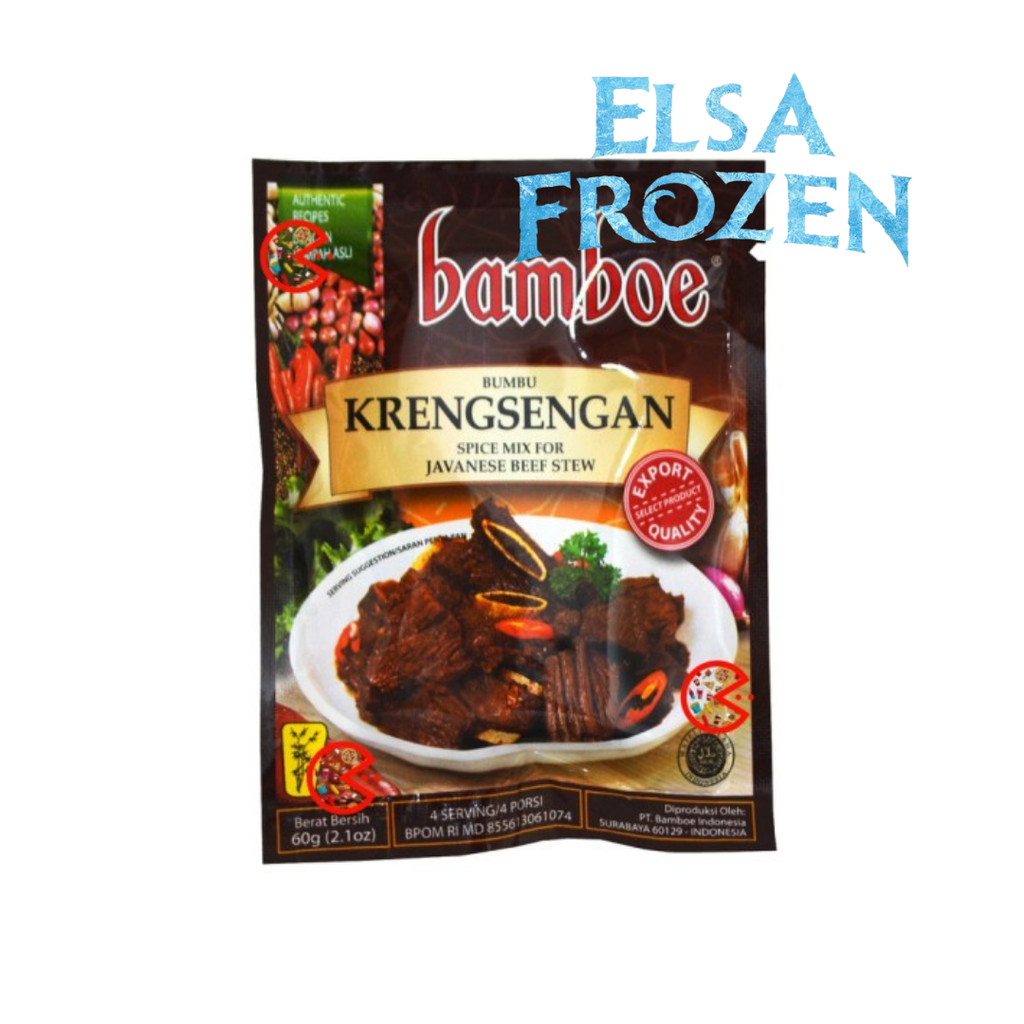 

BAMBOE BUMBU KRENGSENGAN INSTAN 60GR / BUMBU MASAK INSTAN