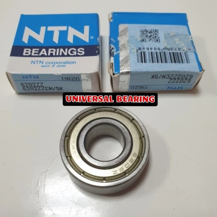 BEARING 6202 ZZ NTN TUTUP BESI 15X35X11MM 6202ZZ NTN