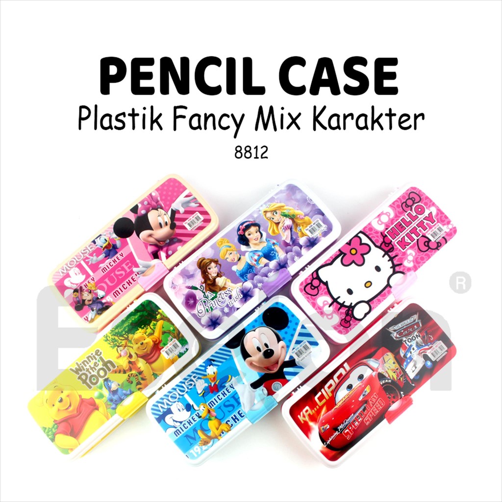 

Sale Kotak Pensil Plastik Tebal White Board / Tempat Pensil KM-8812