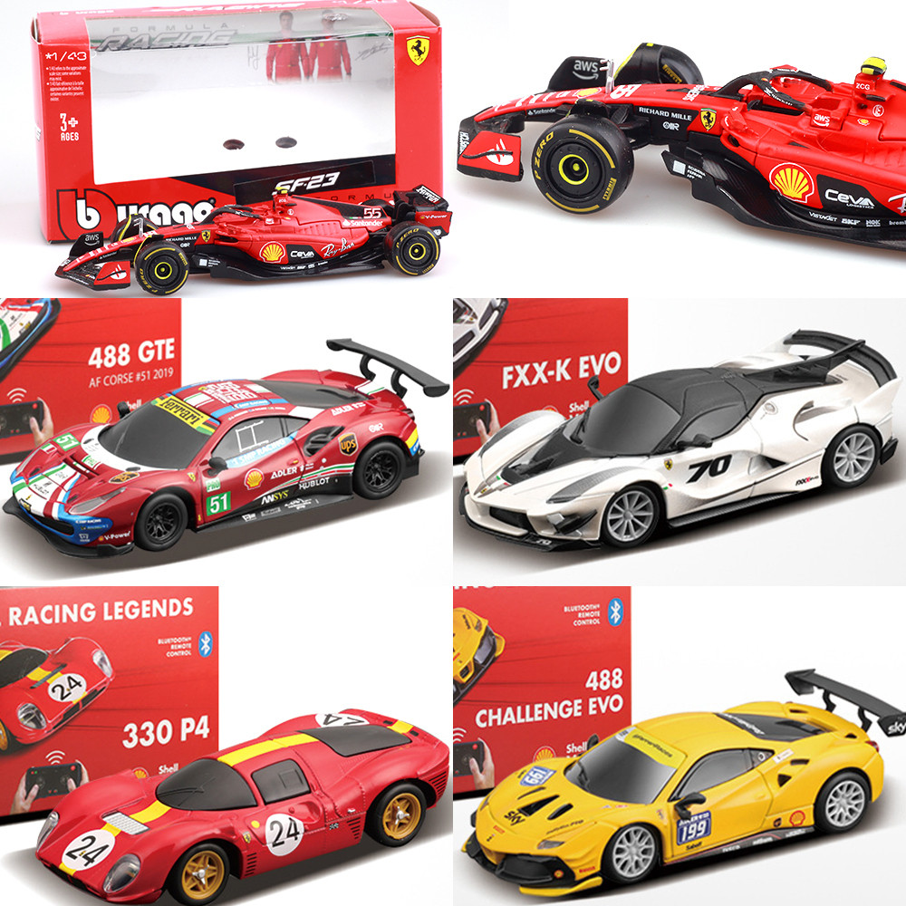 Maisto 1:41 Ferrari New Product F1 Bluetooth RTR RC Car Ferrari Sports Diecast Model Remote Control 