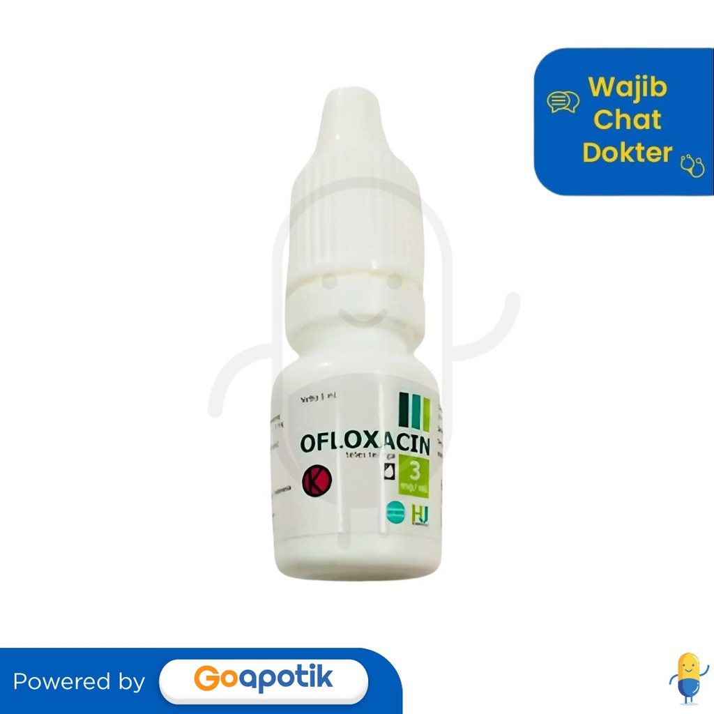 Ofloxacin Hexpharm 0.3% Tetes Telinga 5 Ml