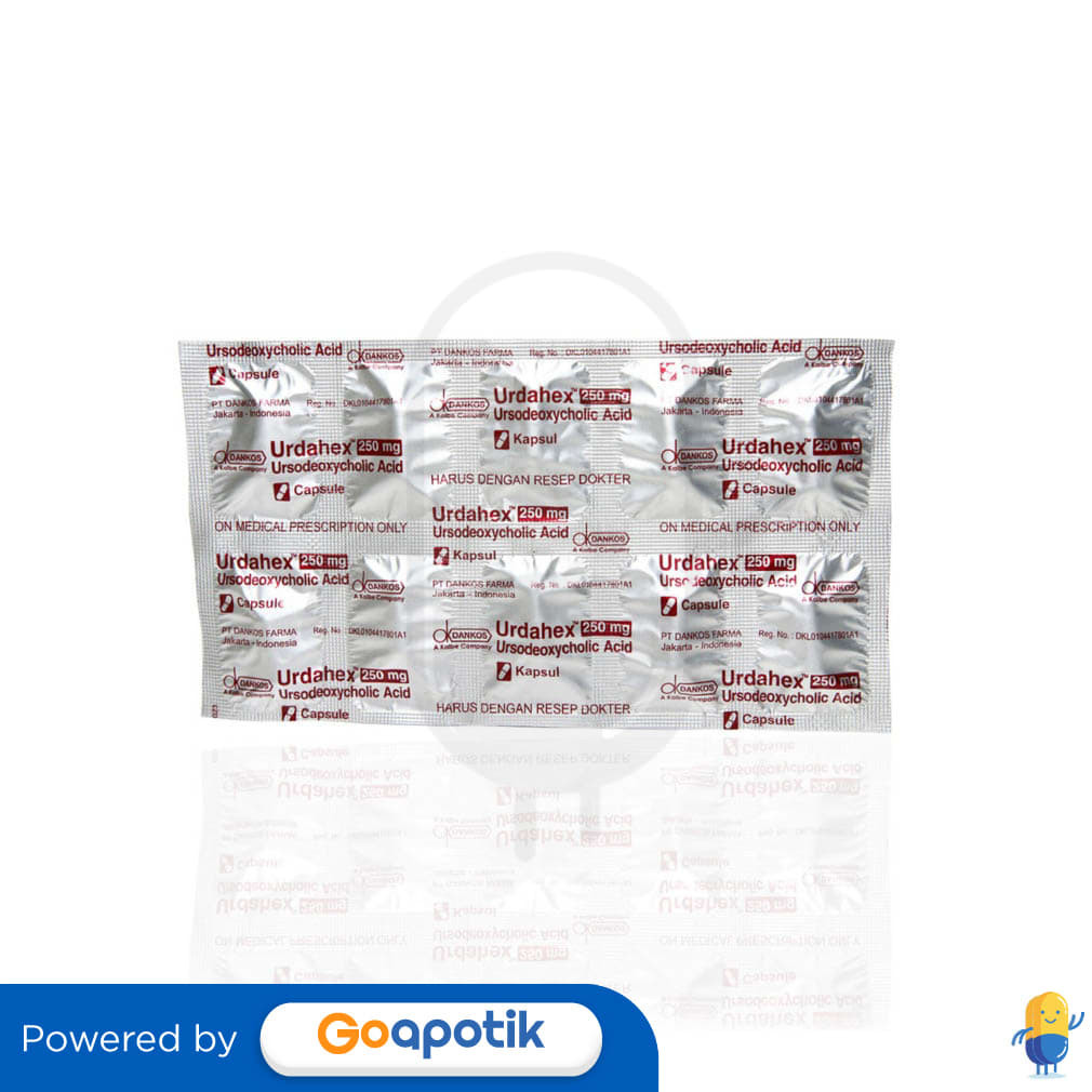 Urdahex 250 Mg Strip 10 Kapsul
