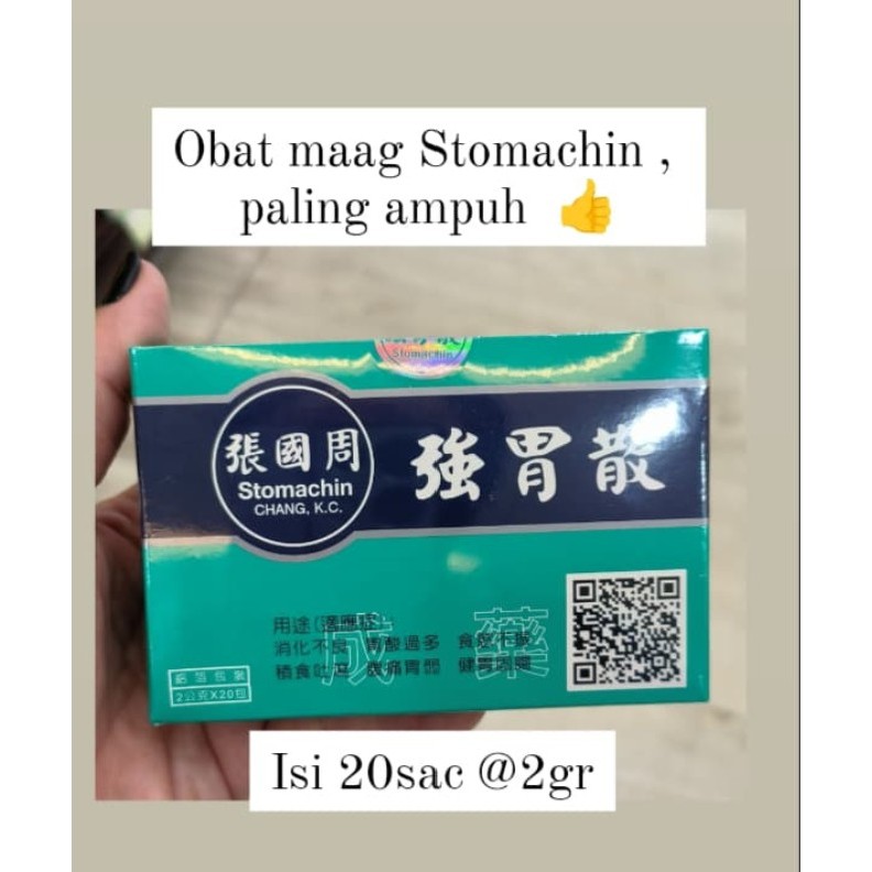 Stomachin zhang kuo zhou- obat maag taiwan