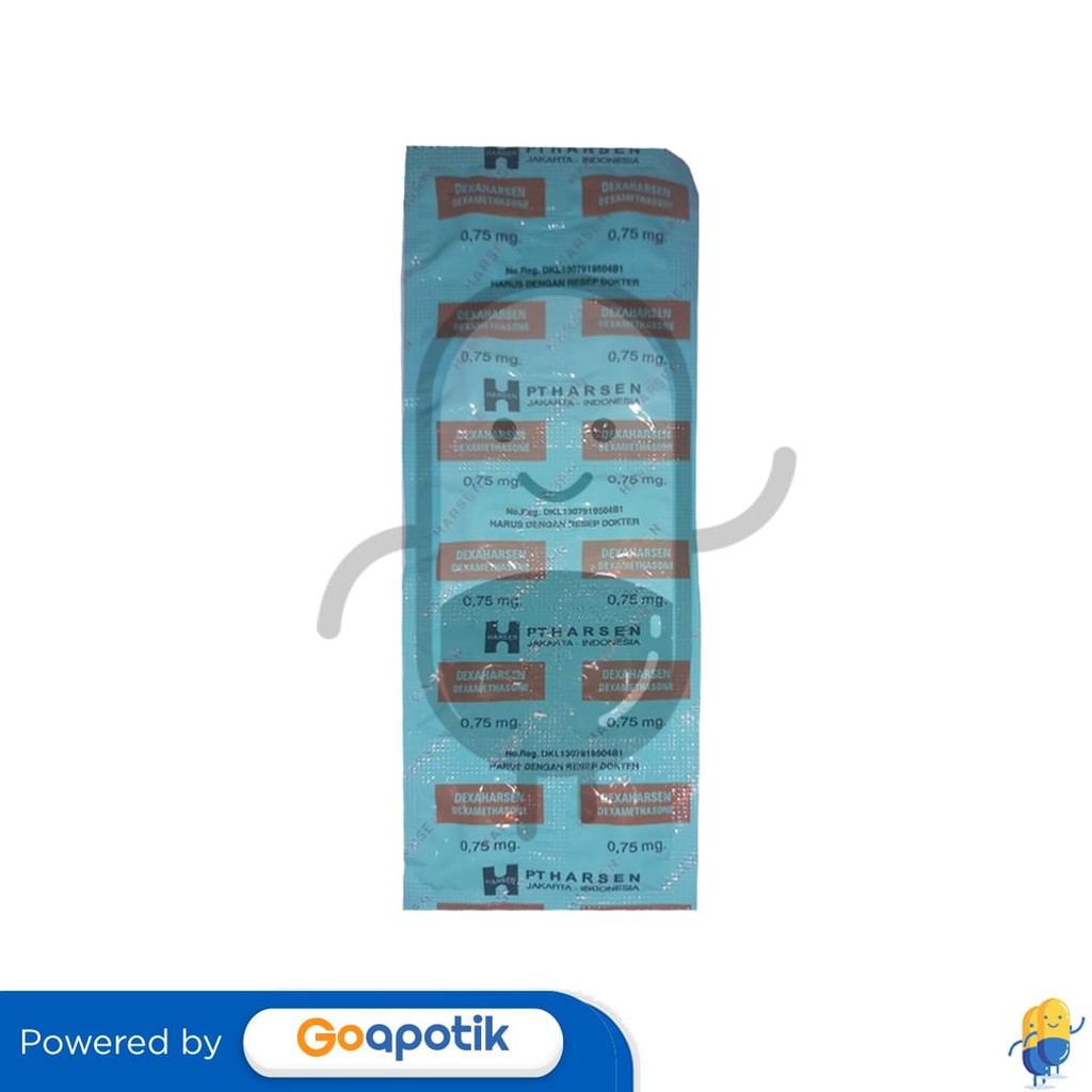 Dexaharsen 0,75 Mg Strip 10 Tablet