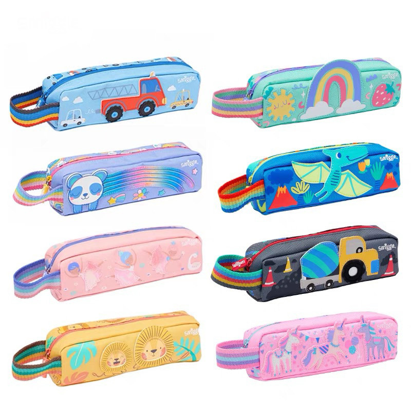 

Tempat Pensil Pouch Kanvas Lipat Anak Desain Menarik