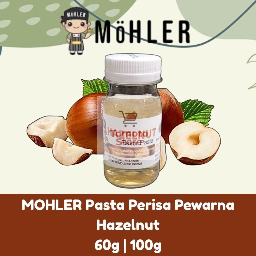 

✨ TOMOTOSTORE ✨ MOHLER Pasta Perisa Pewarna Hazelnut