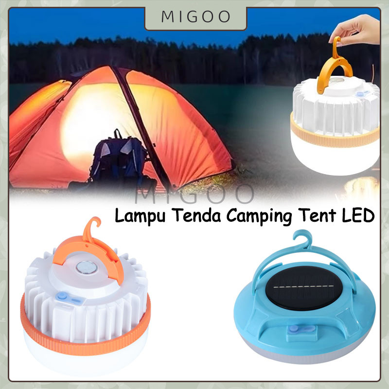 Lampu Camping LED Magnet Charger USB C Lampu Gantung Camping Lamp