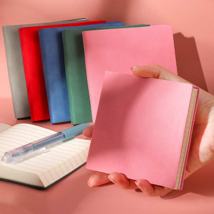 

Poche carrée cahier couleur unie couverture vente chaude papeterie de bureau papier de haute qualité