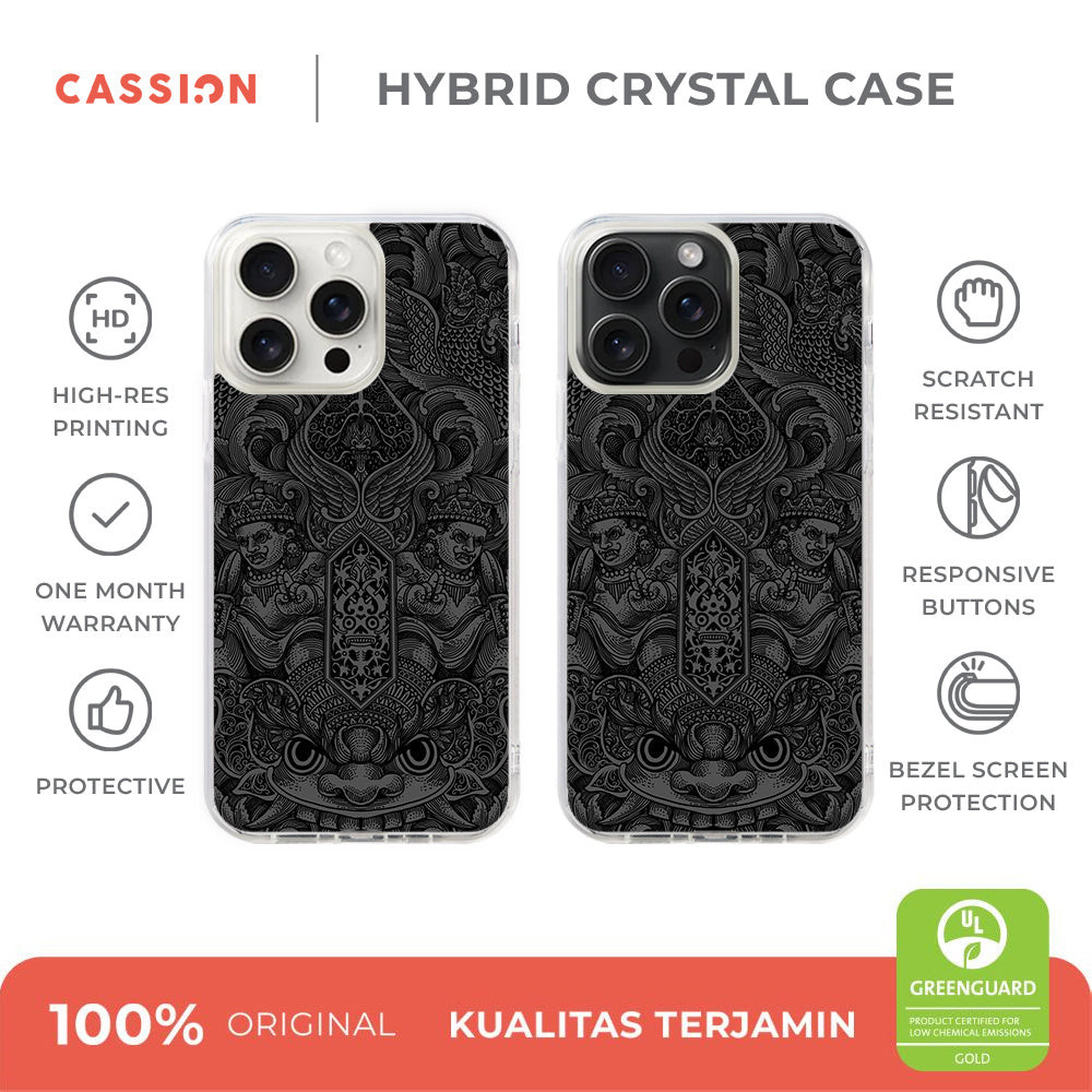New Hybrid Case For iPhone 16 15 14 13 12 11 Pro Max Mini Plus Cassion Degup Indonesia by CultureHer