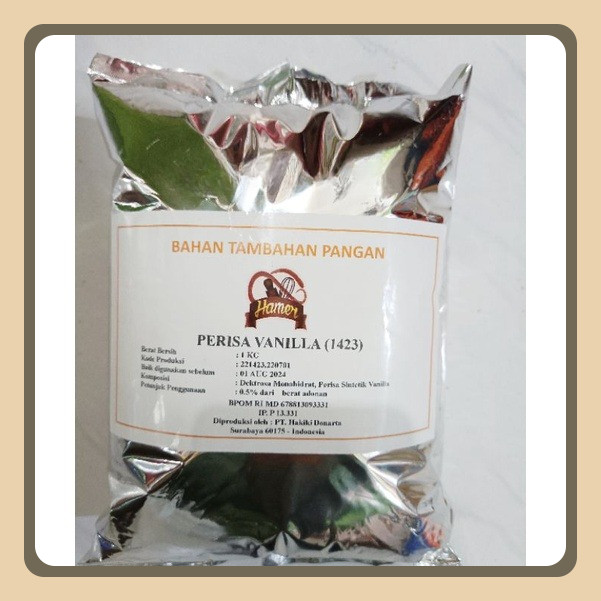 

Vanila / Vanili Susu HAMER Perisa Bubuk 1kg ( EKSTRAK / ESEN / FLAVOUR SUSU )Hamer Vanila 1423 1 Kg