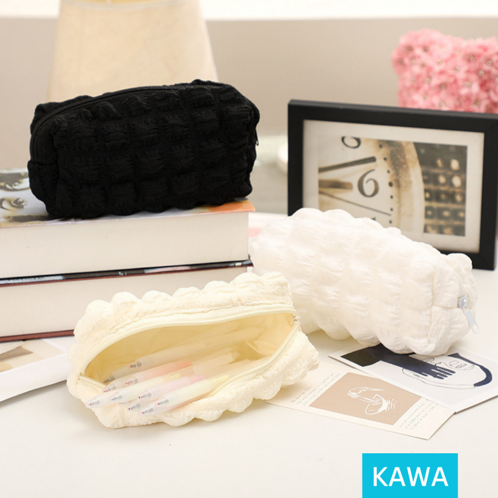 

KAWA Tempat Alat Tulis Warna Pastel Macaroon Soft Pastel Kotak Pensil Pencil Case Cute Pouch Makeup Cosmetics Lucu Kapasitas Besar Aesthetic Estetik Model Korea Lembut MO