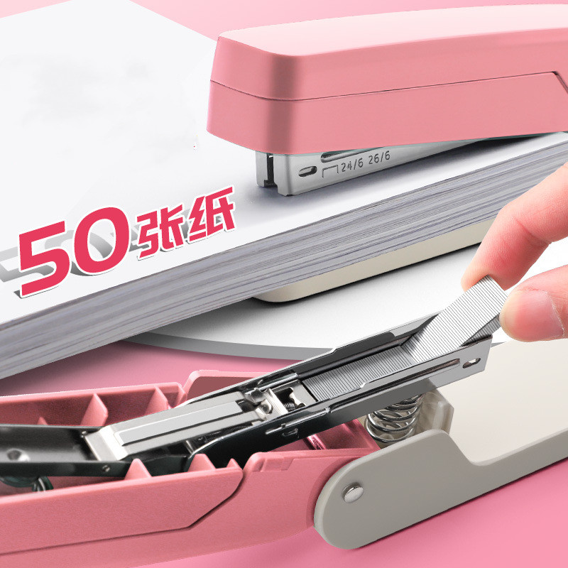 

Large 360 Degree Rotatable Stapler for Students Home Office Use Stapling Machine Strong Clutch Large Capacity Staple Extractor