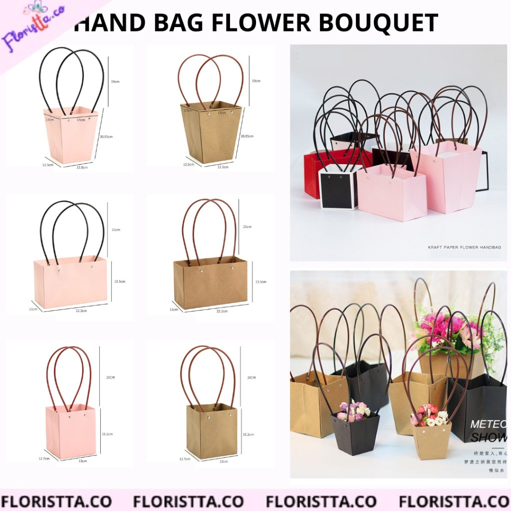 

Hand Bag Flower Bouquet Tas Bunga Buket Premium Impor