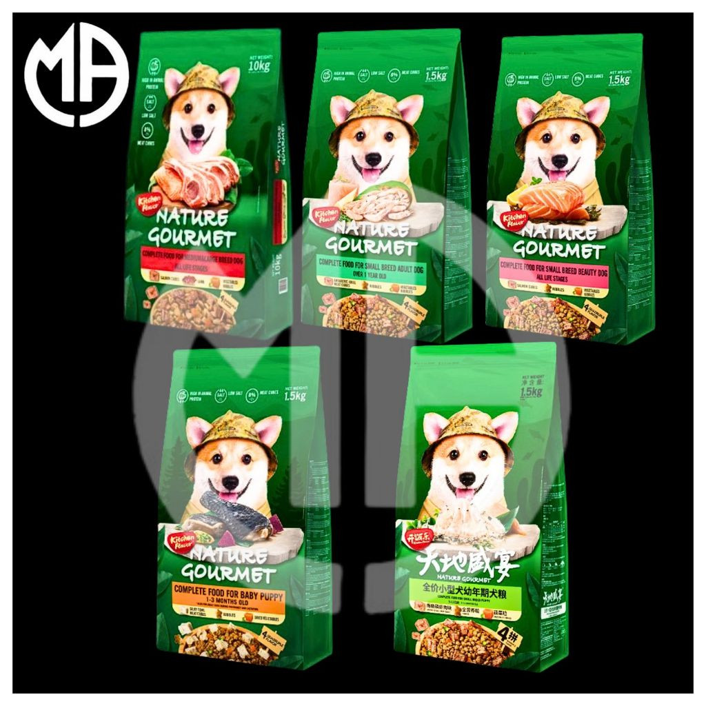 [FRESHPACK] Kitchen Flavor DOG Nature Gourmet 1,5kg - Dog Food Kitchen Flavor / Nature Gourmet