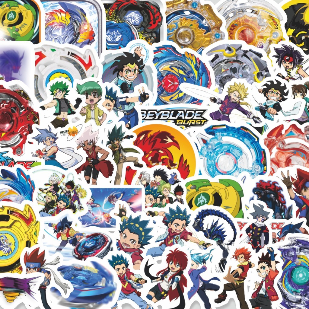 

Stiker Cutting Pack Sticker Kartun Beyblade Sticker Isi 100Pcs Series Aesthetic Lucu Keren Untuk Koper Bahan Vynil