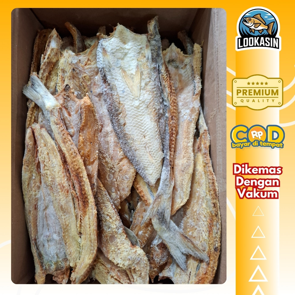 

Bloso Belah Asin Ikan Asin Laut Segar Gurih | Cocok Untuk Nasi Hangat