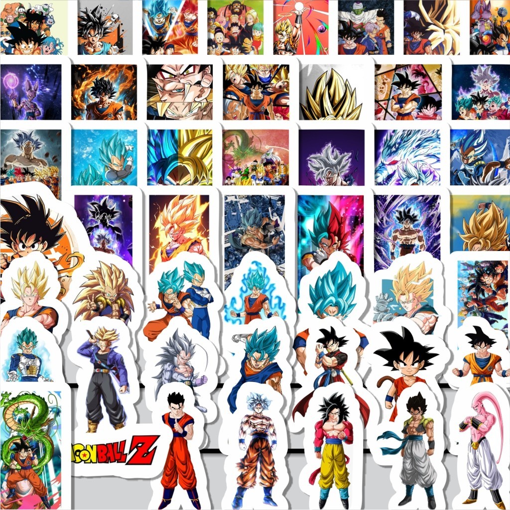 

Stiker Cutting Pack Stiker Anime Dragon Ball Isi 100Pcs Series Aesthetic Lucu Keren Untuk Koper Bahan Vynil