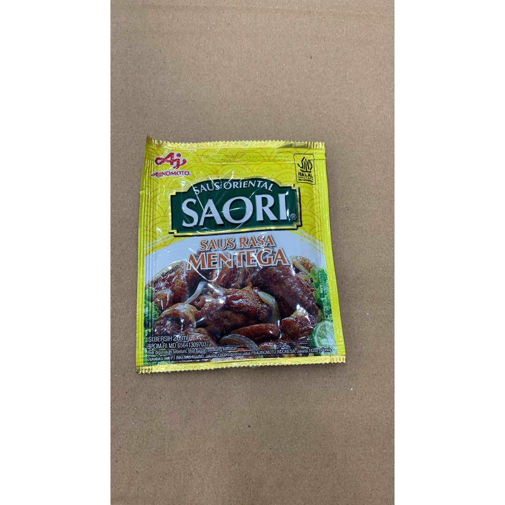 

Ajinomoto Saori Saus Mentega 26ml