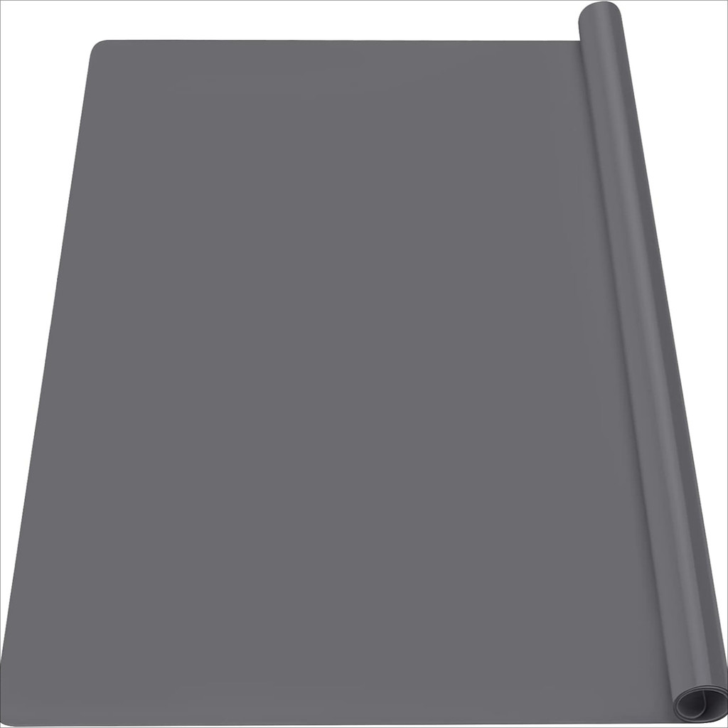 

Large 27.6x19.7 Inch Silicone Craft Mat Heat Resistant Nonstick Workstation Pad for Resin Casting Desk Protector DIY Projects