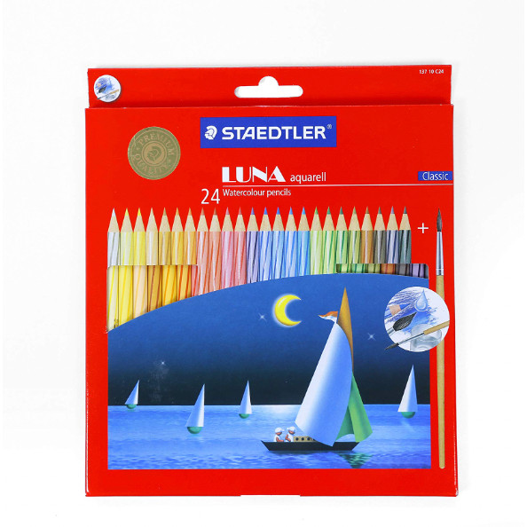 

NEW ENSIL WARNA STAEDTLER AQUAREL LUNA 137 24C PREMIUM