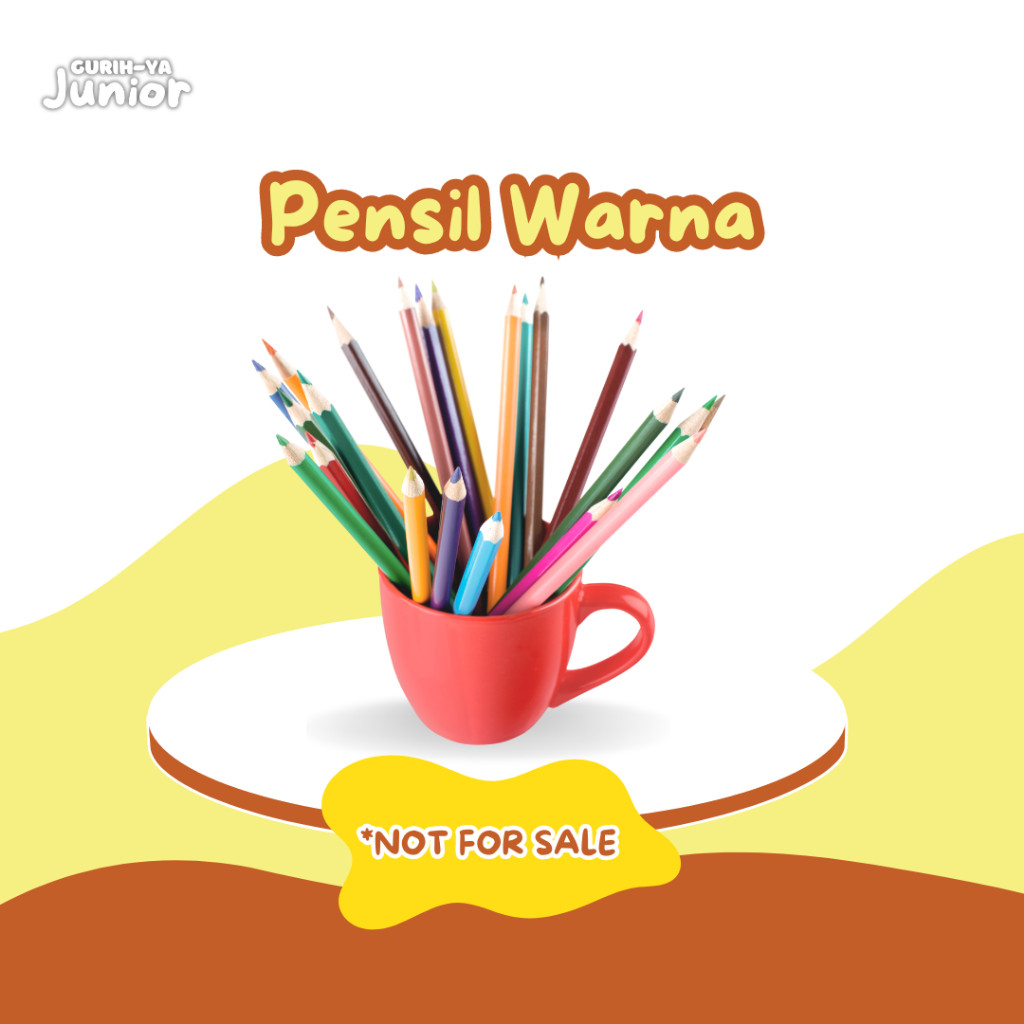 

NEW [NOT FOR SALE] Gurih-ya Jr Exclusive Gift Pensil Warna PREMIUM