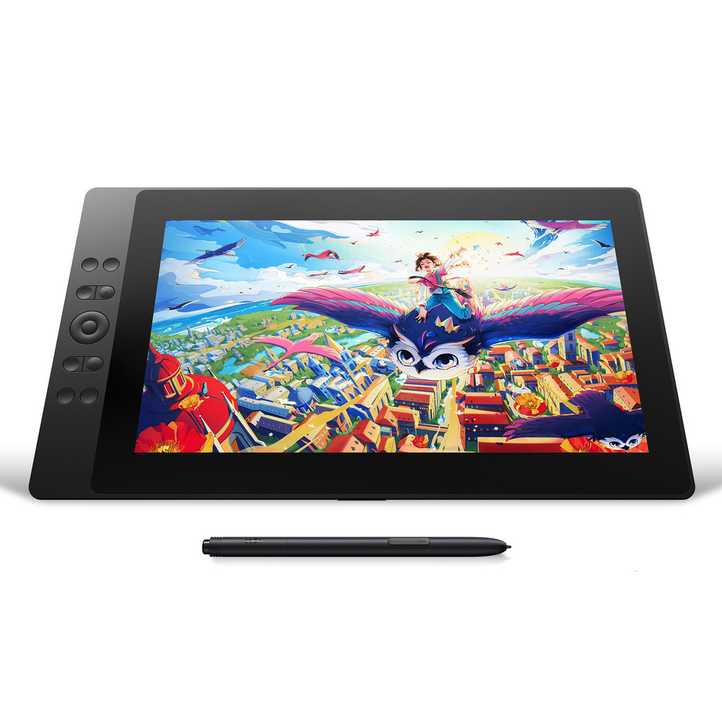 Ugee UE16 Drawing Tablet Monitor 16K Pressure 143% sRGB 15.4inch Drawing Tablet Monitor 10 Shortcut 