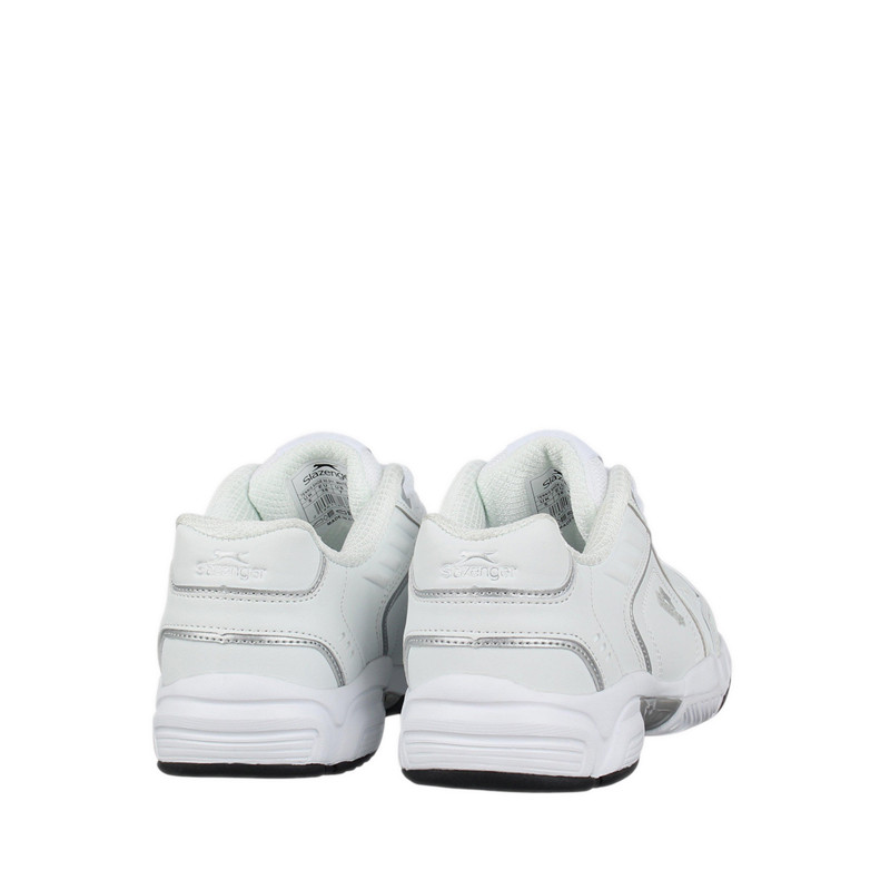 NEW SLAZENGER WOMEN'S TENNIS SHOES - WHITE/SILVER