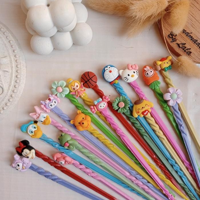 

Paket usaha Tuding ngaji karakter anak petunjuk ngaji dan baca - Tuding karakter, 1 lusin mix warna