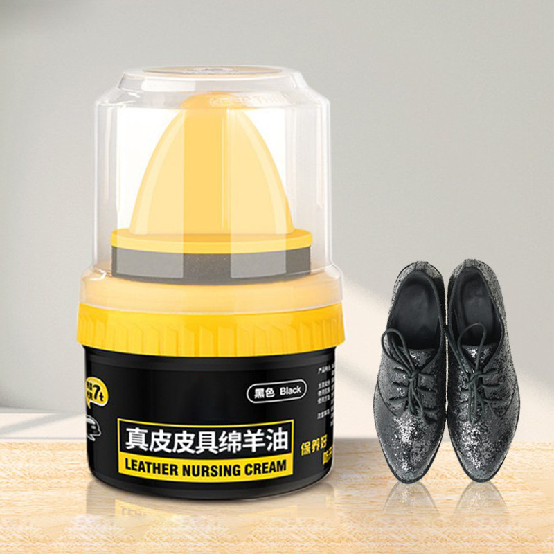 Cream Semir Sepatu Semir Sepatu Kulit Asli Perawatan Pengkilap Sepatu Kulit Jaket Sofa Kulit Tas Pel