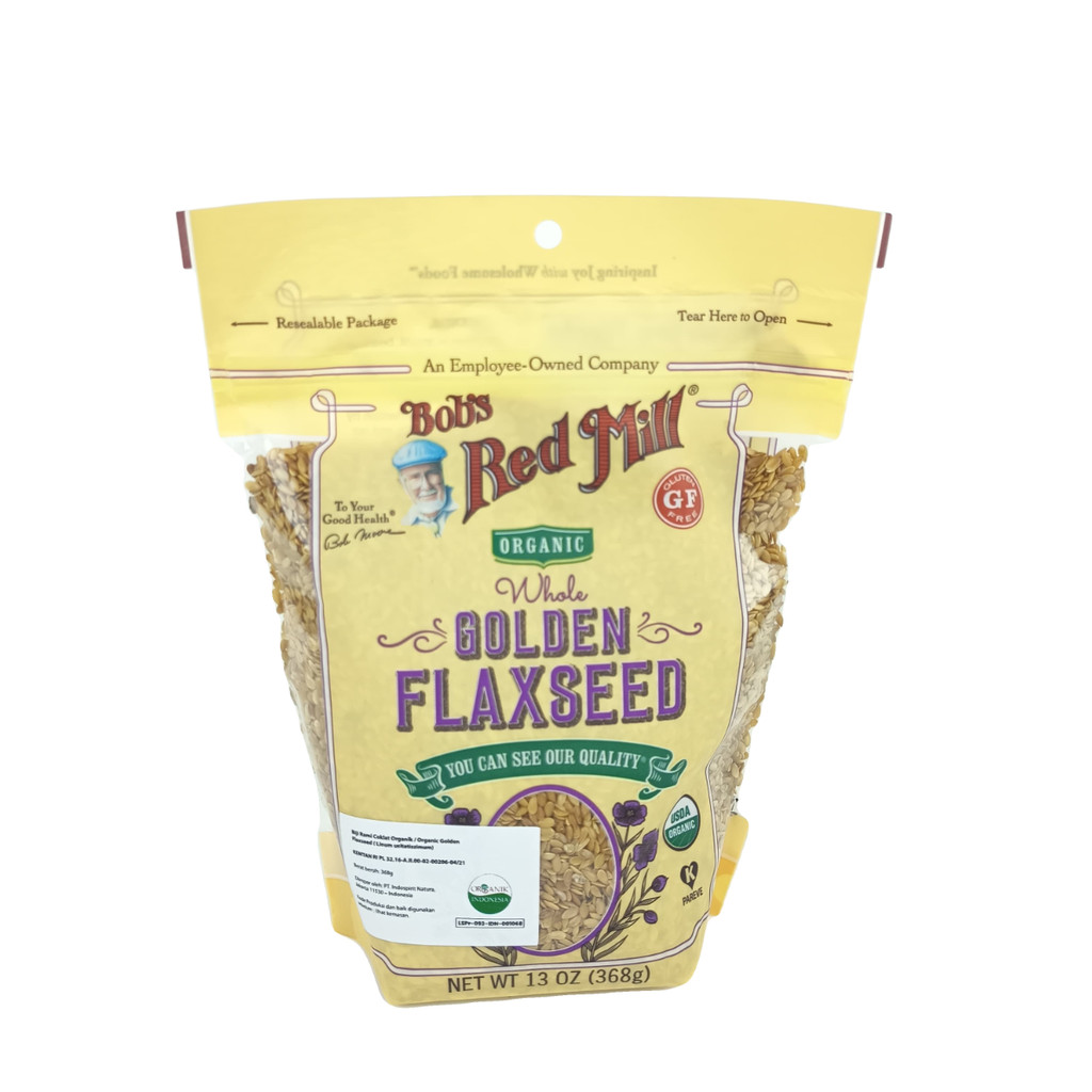 

Bob's Red Mill Organic Whole Golden Flaxseed 368Gr